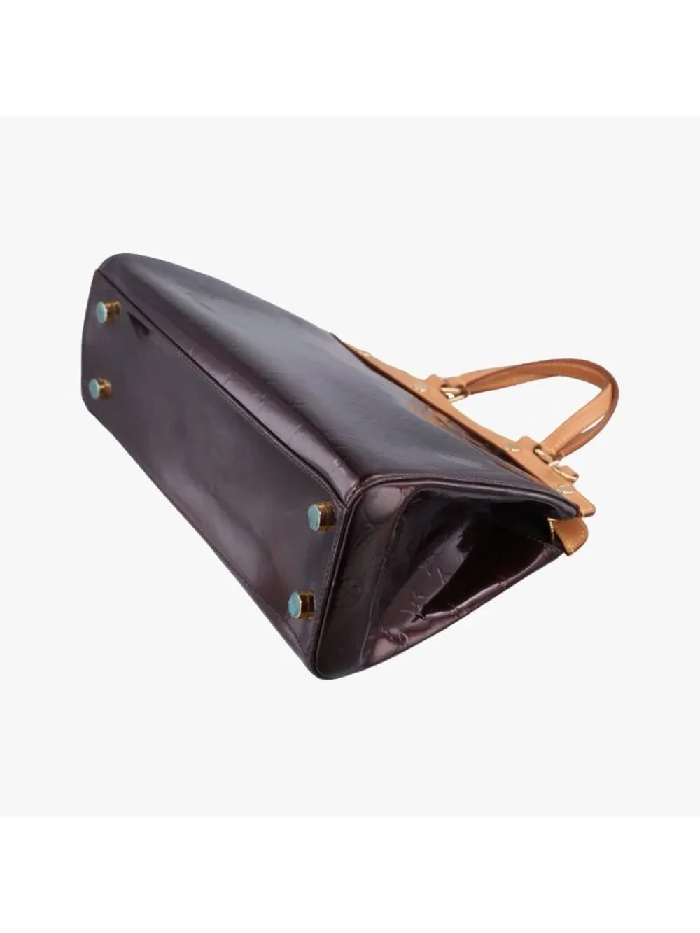 Louis Vuitton Blair MM Amarante Vernis Shoulder
